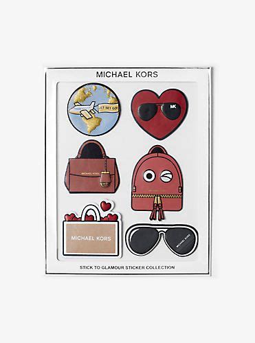 michael kors leather stickers